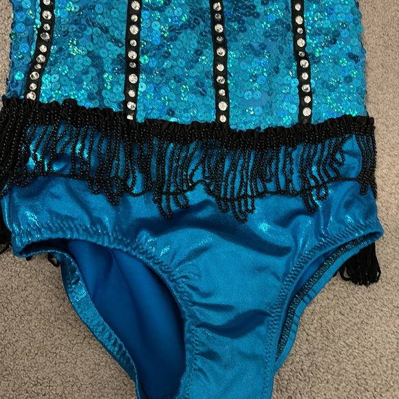 Jazz costume kids large blue and black and silver - Picture 5 of 8